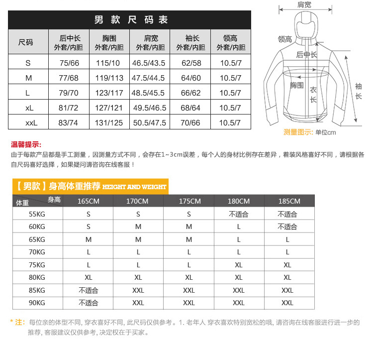 冲锋衣厂家定做